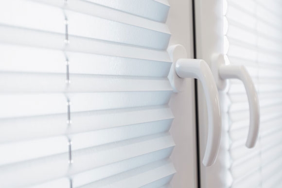 Pleated blinds