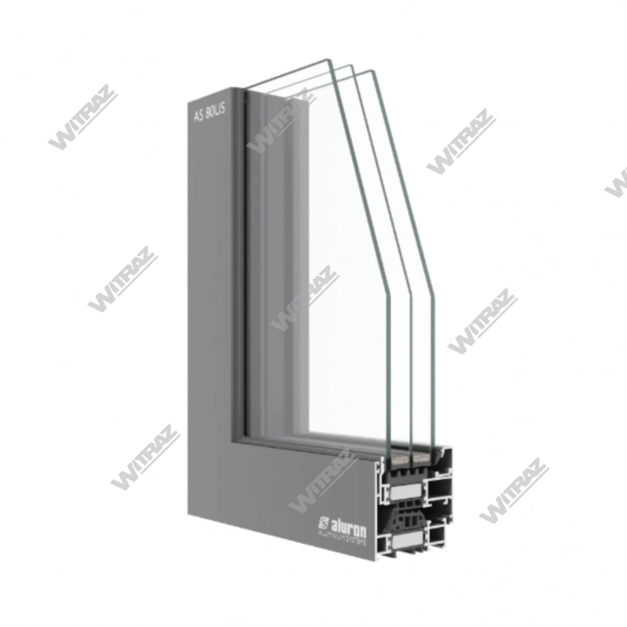 Ventanas de aluminio - ALURON AS 80US