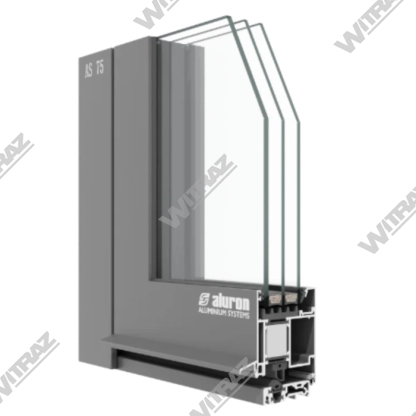  PUERTAS DE ENTRADA DE ALUMINIO - ALURON AS 75