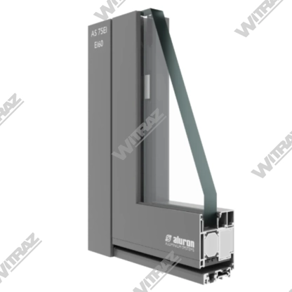  PUERTAS DE ENTRADA DE ALUMINIO - ALURON AS 75EI fire-rated door